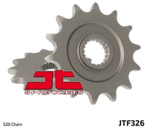 JT SPROCKETS JT�X�v���P�b�g �X�`�[�����t�����g�X�v���P�b�g �X�^���_�[�h 326-520 CR125 RH�ARJ�ARK�ARL�ARM�ARN�ARP�ARR RS�ART RW�ARX RY�AR-1 R-2 R-3 HONDA �z���_ �h���C�u�X�v���P�b�g�E�t�����g�X�v��