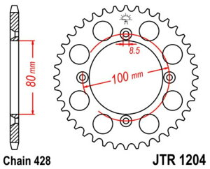 JT SPROCKETS JT�X�v���P�b�g �X�`�[�������A�X�v���P�b�g �X�^���_�[�h 1204-428 CRF100 F-4�A5�A6�A7�A8�A9�AA�AB�AC�AD XR100 R-F�AG�AH�AJ�AK�AL�AM�AN�AP�AR�AS�AT�AV�AW�AX�AY�A1�A2�A3 HONDA �z���_ �h���u