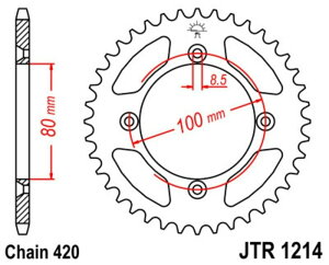 JT SPROCKETS JT�X�v���P�b�g �X�`�[�������A�X�v���P�b�g �X�^���_�[�h 1214 - 420 CRF70 F-4�A5�A6�A7�A8�A9�AA�AB�AC XR70 RV�ARW�ARX RY�AR-1�AR-2�AR-3 HONDA �z���_ �h���u���X�v���P�b�g�E���A�X�v���P�b