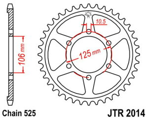 JT SPROCKETS JTXvPbg X`[AXvPbg X^_[h 2014 - 525 675 Daytona R Street Triple TRIUMPH gCAt huXvPbgEAXvPbg 쓮n