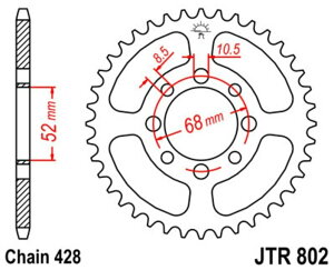 JT SPROCKETS JTXvPbg X`[AXvPbg X^_[h 802 - 428 DS80 TAXAZ DAFAGAHAJAKALAMANAPARASATAVAWAXAYAK1AK2AK3 JR80 K4 FL125 SDW-K7AK8AK9 Address 125 SUZUKI XY
