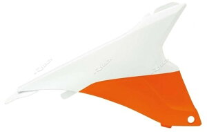 RACETECH [XebN Air box Covers Orange^White KTM 125 SX 250 SX-F 350 450 TChJEETChJo[ JE֘A O