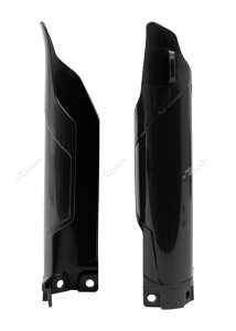 RACETECH ���[�X�e�b�N Fork Guards Black Kawasaki KX85 KX 85 BIG WHEELS 19/16 STD 17/14 KAWASAKI �J���T�L �t�H�[�N�K�[�h �O��