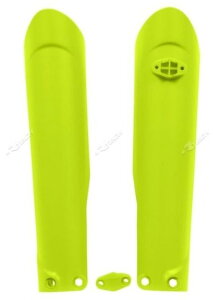 RACETECH ���[�X�e�b�N Fork Guards Neon Yellow KTM SX�^SX-F 125 SX XC-W 150 EXC TPI 250 SIX DAYS EXC-F SX-F XC-F 300 FACTORY EDITION ERZBERGRODEO XC 350 450 HERLINGS REPLICA 500 �t�H�[�N�K�[�h �O��