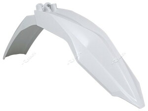 RACETECH ���[�X�e�b�N Front Fender White Husqvarna TC85 TC 85 BIG WHEELS 19/16 STD 17/14 HUSQVARNA �n�X�N�o�[�i �t�����g�t�F���_�[ �t�F���_�[�֘A �O��