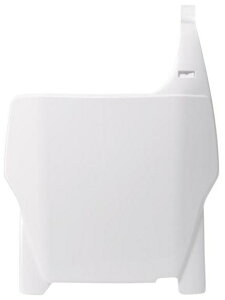 RACETECH [XebN Front Number Plate White Honda CR 125 R 250 CRF 450 HONDA z_ [bPJE JE֘A O