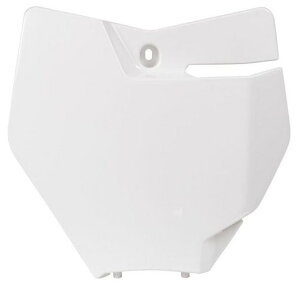 RACETECH ���[�X�e�b�N Front Number Plate White KTM 125 SX 250 SX-F 350 450 HERLINGS REPLICA �[�b�P���J�E�� �J�E���֘A �O��
