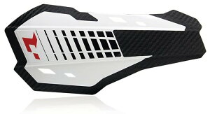 RACETECH [XebN HP2 Hanguards White nhK[hEibNK[h nhӃp[c nh