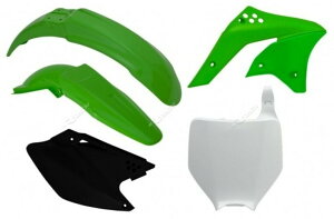 RACETECH ���[�X�e�b�N �v���X�`�b�N�L�b�g OEM �J���[ (2008) �O���[���^�u���b�N �J���T�L KX-F250 KX 250 F KAWASAKI �t���J�E���E�O���Z�b�g �J�E���֘A �O��