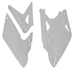 RACETECH ���[�X�e�b�N Racetech white side panels Suzuki RMX450Z RMX 450 SUZUKI �X�Y�L �T�C�h�J�E���E�T�C�h�J�o�[ �J�E���֘A �O��