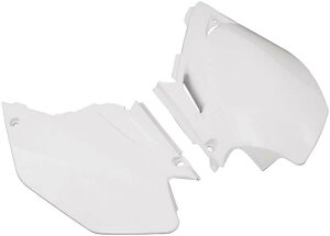 RACETECH [XebN Side Panels White Yamaha WR250F^450F WR 250 F YAMAHA }n TChJEETChJo[ JE֘A O