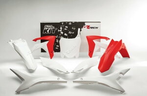 RACETECH ���[�X�e�b�N �v���X�`�b�N�L�b�g OEM �J���[ ���b�h�^�z���C�g �z���_ CRF250�^450R CRF 250 R 450 HONDA �t���J�E���E�O���Z�b�g �J�E���֘A �O��