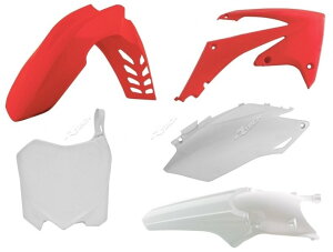 RACETECH ���[�X�e�b�N �v���X�`�b�N�L�b�g OEM �J���[ ���b�h�^�z���C�g �z���_ CRF250R�^450R CRF 250 R 450 HONDA �t���J�E���E�O���Z�b�g �J�E���֘A �O��