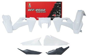 RACETECH ���[�X�e�b�N �v���X�`�b�N�L�b�g �z���C�g�^Anthracite Grey Husqvarna TE�^FE FE 250 350 450 501 TE I 300 HUSQVARNA �n�X�N�o�[�i �t���J�E���E�O���Z�b�g �J�E���֘A �O��