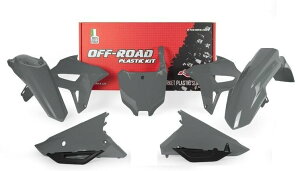 RACETECH [XebN Plastics Kit Quantum Grey - Honda CRF450R CRF 450 R RX ENDURO HONDA z_ tJEEOZbg JE֘A O