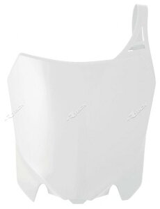 RACETECH [XebN Front Number Plate White Honda CRF250R^450R CRF 250 R 450 HONDA z_ [bPJE JE֘A O