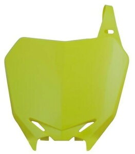RACETECH [XebN Front Number Plate Yellow Suzuki RM-Z250^450 RM-Z 250 450 SUZUKI XYL [bPJE JE֘A O