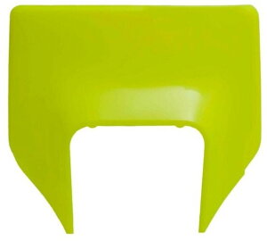 RACETECH ���[�X�e�b�N Front Plate Neon Yellow Husqvarna FE 250 350 450 501 TE I 300 HUSQVARNA �n�X�N�o�[�i �[�b�P���J�E�� �J�E���֘A �O��