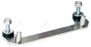 RACETECH [XebN Revolution Front Plate Adaptator Black Yamaha JEXe[ O