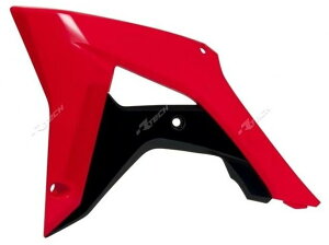 RACETECH ���[�X�e�b�N Radiator Covers OEM Color (2017) Red�^Black Honda CRF450R CRF 250 R RX ENDURO 450 HONDA �z���_ ���W�G�[�^�[ ��p�֘A �G���W��