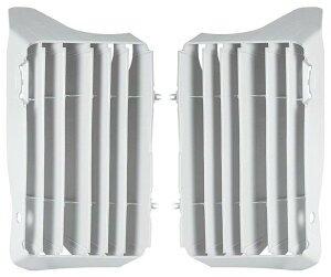 RACETECH ���[�X�e�b�N Radiator Covers White Honda CRF450R CRF 250 R 450 RX ENDURO HONDA �z���_ ���W�G�[�^�[�R�A�K�[�h�E�I�C���N�[���[�R�A�K�[�h ��p�֘A �G���W��