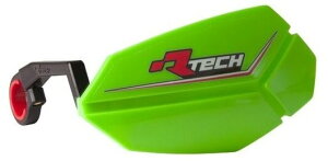 RACETECH ���[�X�e�b�N R20 Handguards Neon Green E-Bike �n���h�K�[�h�E�i�b�N���K�[�h �n���h�����Ӄp�[�c �n���h��