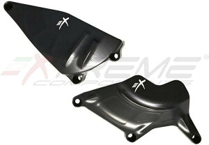 EXTREME COMPONENTS �G�N�X�g���[���R���|�[�l���c Engine protectors for Kawasaki Ninja 300 (2015/2017) - alternator + clutch | PROT-ENG 2 NJ15 �G���W���K�[�h �t���[��