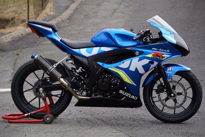 楽天市場】m-tech エムテック アンダーカウル GSX-R 125 SUZUKI スズキ 