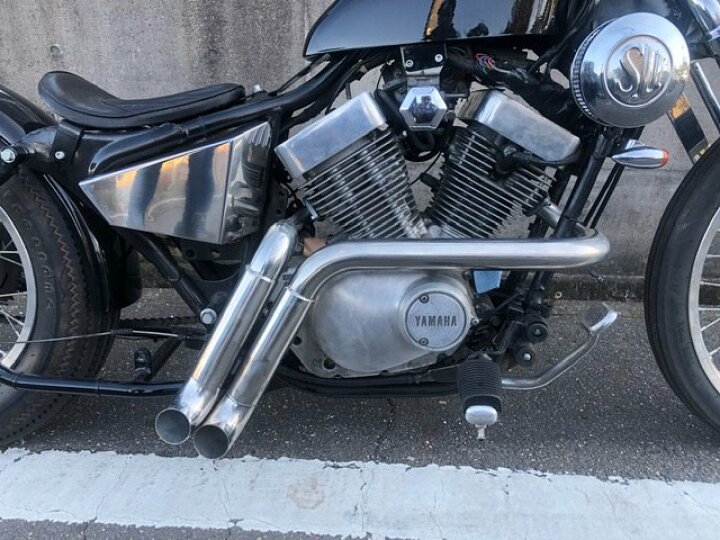 楽天市場】部品屋K&W ショートショットマフラー ビラーゴ250 YAMAHA 