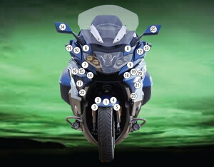 EAZI-GUARD C[W[K[h ԎʃXg[`bvveNVtB K 1600 GTL B GRAND AMERICA BMW veNVtBEیtB O J[FOXT[tFXij