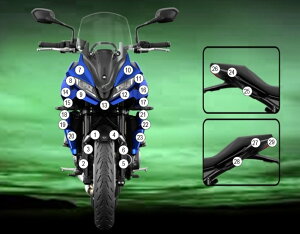 EAZI-GUARD �C�[�W�[�K�[�h �Ԏ�ʃX�g�[���`�b�v�v���e�N�V�����t�B���� TIGER SPORT 660 TRIUMPH �g���C�A���t �v���e�N�V�����t�B�����E�ی�t�B���� �O�� �J���[�F�}�b�g�T�[�t�F�X�i���Ȃ��j