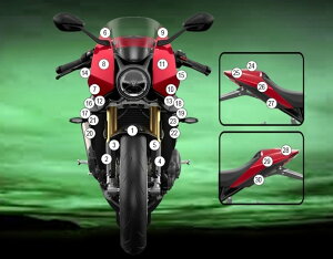 EAZI-GUARD C[W[K[h ԎʃXg[`bvveNVtB SPEED TRIPLE 1200 RR TRIUMPH gCAt veNVtBEیtB O J[FOXT[tFXi