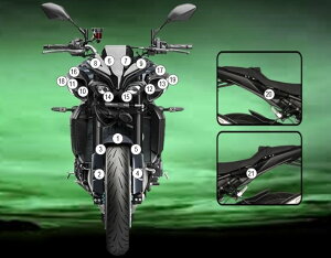 EAZI-GUARD �C�[�W�[�K�[�h �Ԏ�ʃX�g�[���`�b�v�v���e�N�V�����t�B���� MT-10 YAMAHA ���}�n �v���e�N�V�����t�B�����E�ی�t�B���� �O�� �J���[�F�O���X�T�[�t�F�X�i������j