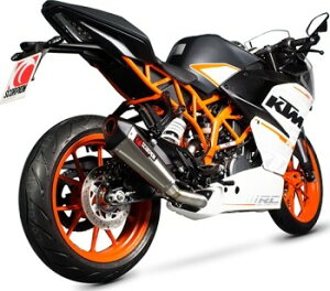 SCORPION スコーピオン セルケトテーパー スリップオンマフラー+中間パイプ (キャタライザー無) RC390 KTM スリップオンマフラー マフラー