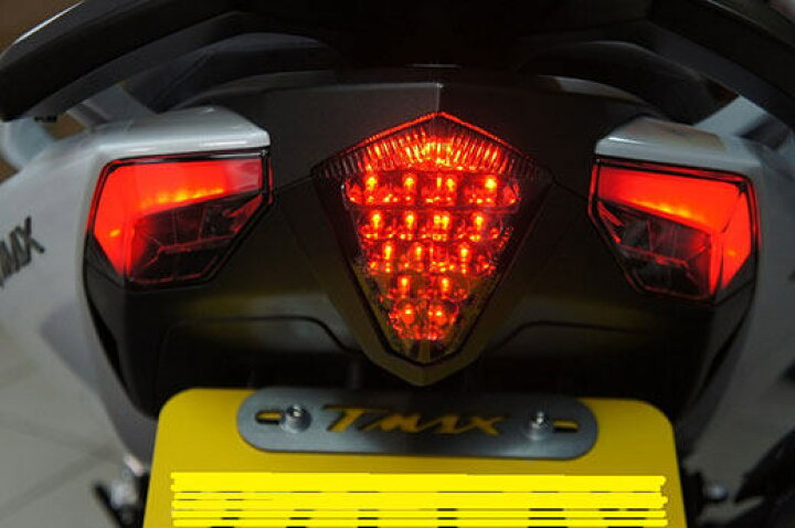 楽天市場】M-SOUL(ムサシ) エムソウル LEVEL10 LED テールレンズ TMAX 