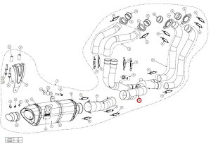 AKRAPOVIC AN|rb` yyAp[czC-A10E2 collector ti RSV4 TUONOV4 APRILIA AvA GL][XgpCv }t[