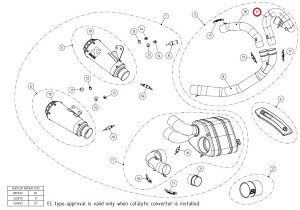 AKRAPOVIC AN|rb` yyAp[czH-D8SO2 header ti - front MONSTER797 Plus SCRAMBLER CAFERACER FULL THROTTLE ICON URBAN CLASSIC ENDURO DUCATI hDJeB GL][XgpCv }t[