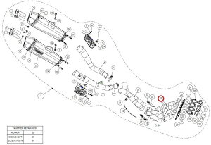 AKRAPOVIC AN|rb` yyAp[czH-K14R2 header SS ZZR1400 ZX-14 KAWASAKI JTL GL][XgpCv }t[