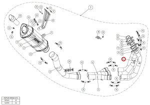 AKRAPOVIC AN|rb` yyAp[czH-S10R7 header SS GSX-R1000 SUZUKI XYL GL][XgpCv }t[
