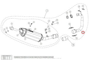 AKRAPOVIC AN|rb` yyAp[czH-Y125R2 header SS MT-125 YZF-R125 YAMAHA }n GL][XgpCv }t[