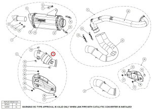 AKRAPOVIC AN|rb` yyAp[czL-D8SO1H/1 link pipe hom HYPERMOTARD HYPERSTRADA DUCATI hDJeB GL][XgpCv }t[