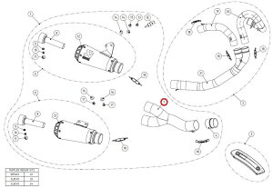 AKRAPOVIC AN|rb` yyAp[czL-D8SO3 link pipe ti MONSTER797 Plus SCRAMBLER CAFERACER FULL THROTTLE ICON URBAN CLASSIC ENDURO DUCATI hDJeB GL][XgpCv }t[