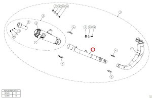 AKRAPOVIC AN|rb` yyAp[czL-Y2R1 link pipe SS MT-03 YZF-R25 YZF-R3 YAMAHA }n GL][XgpCv }t[