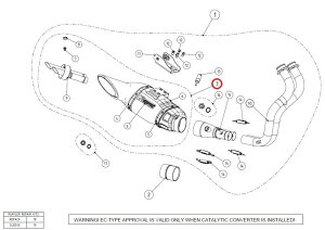 AKRAPOVIC AN|rb` yyAp[czM-HAF00301T muffler FZ-07 MT-07 YAMAHA }n CEėpTCT[ }t[