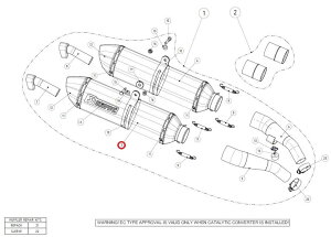 AKRAPOVIC AN|rb` yyAp[czM-HR03402TR muffler ti d FJR1300 YAMAHA }n CEėpTCT[ }t[