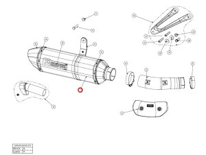 AKRAPOVIC AN|rb` yyAp[czM-HR04505C muffler S1000RR BMW CEėpTCT[ }t[
