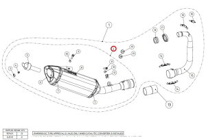 AKRAPOVIC AN|rb` yyAp[czM-HZ05902T muffler MT-125 YZF-R125 YAMAHA }n CEėpTCT[ }t[