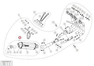 AKRAPOVIC AN|rb` yyAp[czM-R01905C muffler S1000R S1000RR BMW CEėpTCT[ }t[