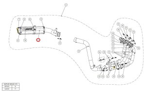 AKRAPOVIC AN|rb` yyAp[czM-W00605T muffler ti CBR600RR HONDA z_ CEėpTCT[ }t[