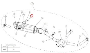 AKRAPOVIC �A�N���|�r�b�` �y���y�A�p�[�c�zP-DR6 pusa dis. al d8�C5/32×8 elox V-STROM650 SUZUKI �X�Y�L ���̑��}�t���[�I�v�V�����E��C���i �}�t���[